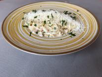 Carbonara & tejszín tészta