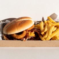 Cowboy burger box