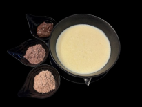 Mogyorókrémes tejbegríz