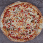 Baconos pizza