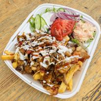 Gourmet gyros tál