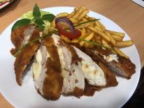 Négysajtos csirkemell