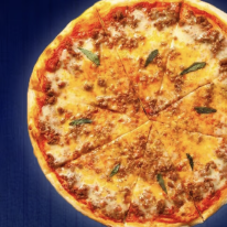 Bolognese pizza