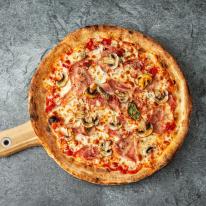 Prosciutto Cotto e Funghi pizza