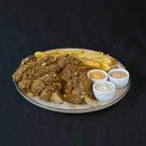 Panko morzsás csirkemellcsíkok
