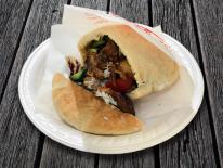 Gyros pitában Gyros pitában
