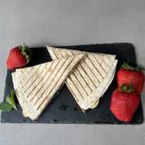 Nutellás óriás tortilla frissen grillezve