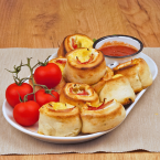 Magyaros pizzatekercs