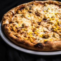 16. Grill csirkés pizza