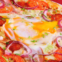 Magyaros pizza