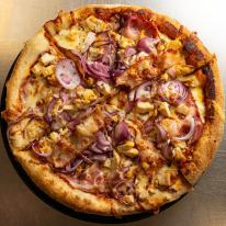 Barbecue pizza