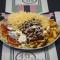 Félkilós duplahúsos gyros tál sajttal