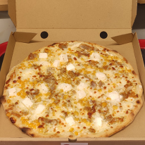 Kebabos Kemal pizza