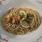 Olívaolajos spagetti rákkal