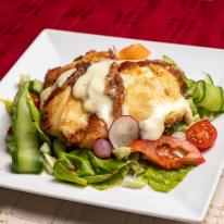 Grillezett mozzarella sajt