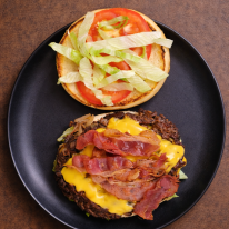 Fresh smash burger