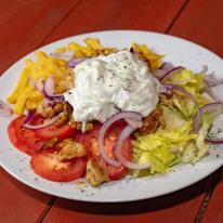 Gyros tál Dallas módra