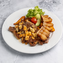 Fokhagymás vasi cigánypecsenye