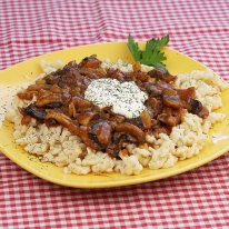 Nagymama gombapörköltje