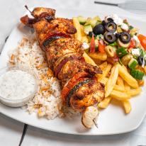 Souvlaki menü