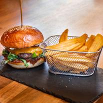 Funny burger