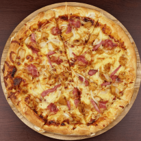 BBQ pizza