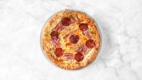 Húsos pizza