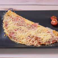 Pizzás-szalámis sós palacsinta
