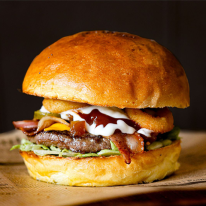 Grander Pig hamburger