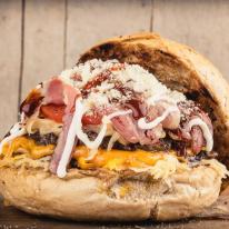 Super cheese hamburger