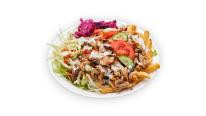 Kézműves gyros tál csirkéből Kézműves gyros tál csirkéből
