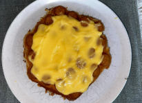 Vaníliakrémes buborék gofri