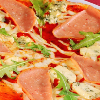 Gorgonzola pizza