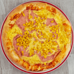 HamCorn pizza