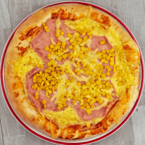 HamCorn pizza