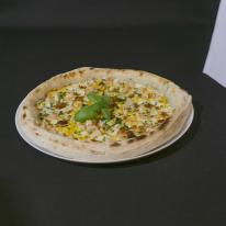 Csirkés-kukoricás pizza