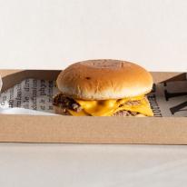 Dupla sajtburger box