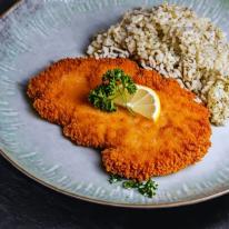 03.17.-03.22. főétel: Házias bundában rántott sertéskaraj