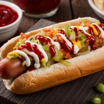 USA sima hot-dog