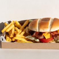 Bacon burger box