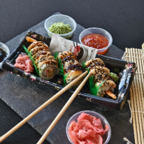 Tempura garnéla roll