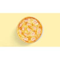 Prosciutto e crema pizza