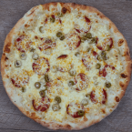 Szalámis pizza