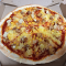Vegán hawaii pizza