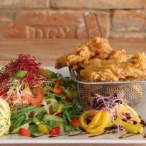 AFC - Avasi Fried Chicken  csirkemellcsík kosár kicsi