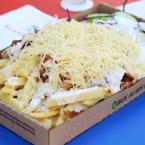 Sajtos gyros tál