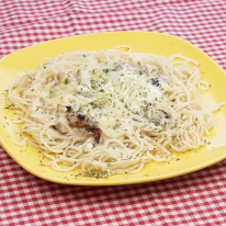 Pipi erdész kedvence spagetti