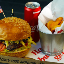   Hamburger menü