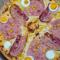 Cheddar pizza