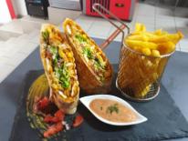 4. Burrito Rántott Csirkés
